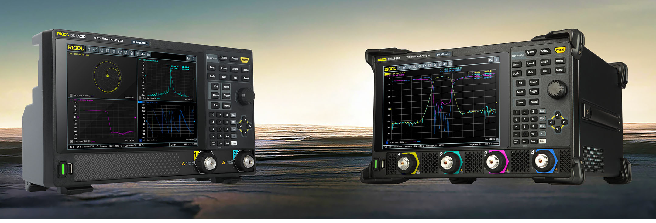Noi analizoare de rețea vectoriale RIGOL DNA5000/DNA6000